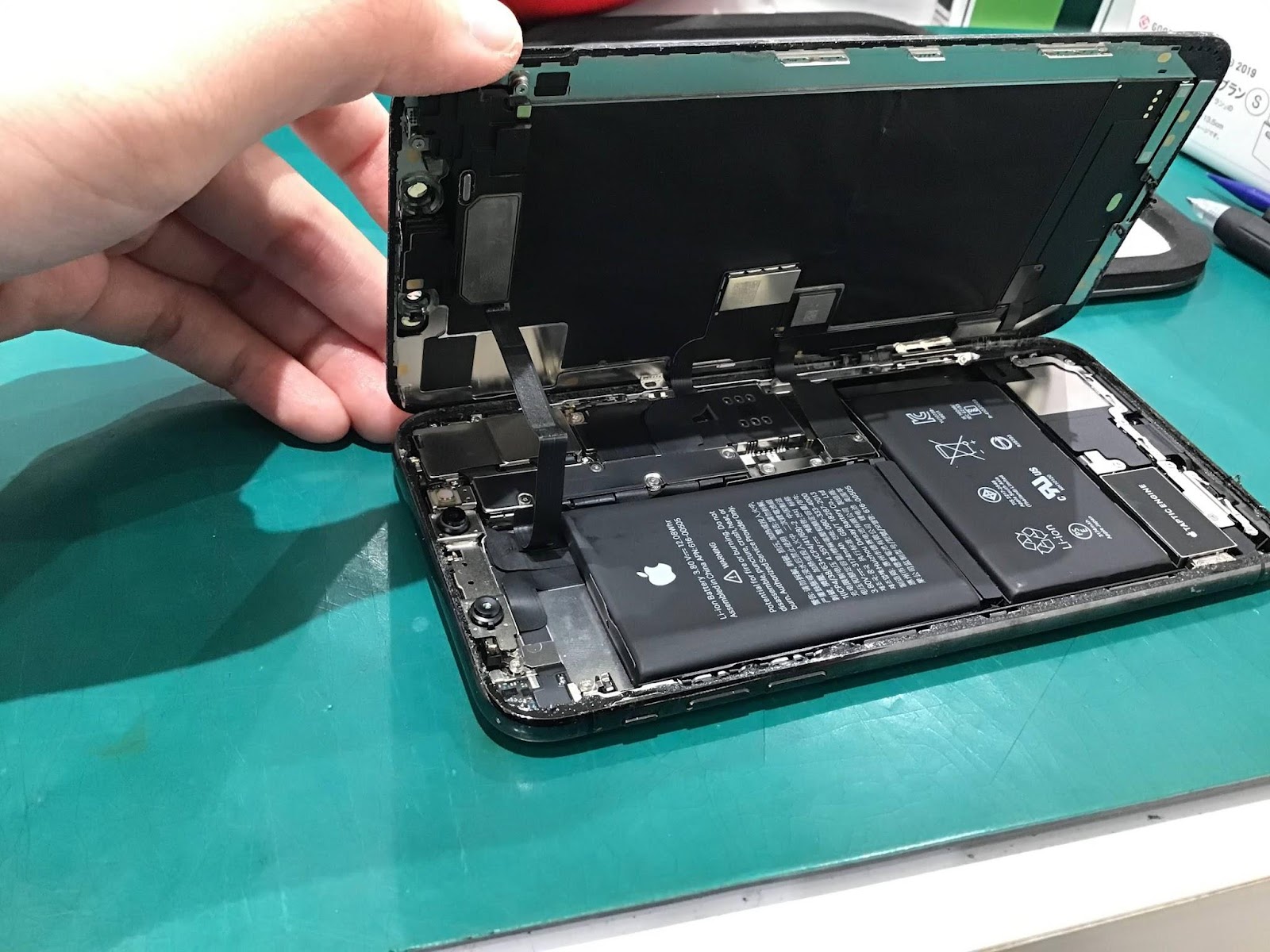 iPhoneXSMaxの画面交換修理を承りました！【スマホ修理工房丸井錦糸町店】